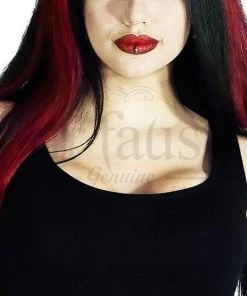 Dr Faust Three Military Stripes Black Mini Dress - Jaelynn