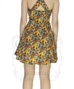 Dr Faust Aztec Ancient Civilisation Mini Dress - Daphne DRESSES