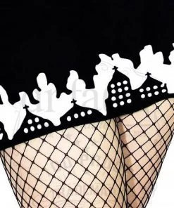 Dr Faust Church Burning Black Mini Dress - Shiloh DRESSES