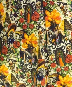 Dr Faust Aztec Ancient Civilisation Mini Dress - Daphne DRESSES