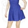 Dr Faust DRESSES Electric Blue Mini Summer Dress - Layla