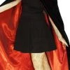 Dr Faust Black Velvet And Red Silk Reversible Hooded Cape - Lola DRESSES