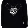 Dr Faust Psycho Mickey Men's Black Hoodie - Sean OMEN COLLECTIONNEW