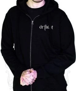 Dr Faust Psycho Mickey Men's Black Hoodie - Sean OMEN COLLECTIONNEW