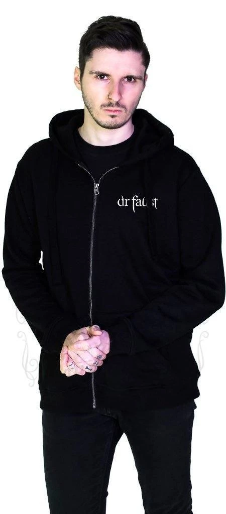 Dr Faust Psycho Mickey Men's Black Hoodie - Sean OMEN COLLECTIONNEW 4 Dr Faust Psycho Mickey Men's Black Hoodie - Sean OMEN COLLECTIONNEW