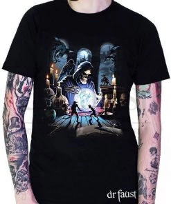 Dr Faust Death's Lair Black T-Shirt - Ryan
