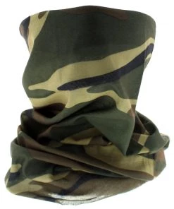 Dr Faust Army Jaw Face Mask Covering - Cam Bandanas