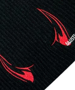 Dr Faust ACCESSORIES Red Devil Horns Faustian Black Beanie - Dell