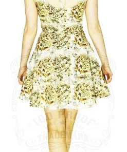 Dr Faust Zodiac Pentagram Back Mini Dress - Alexa DRESSES