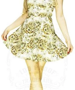 Dr Faust Zodiac Pentagram Back Mini Dress - Alexa DRESSES