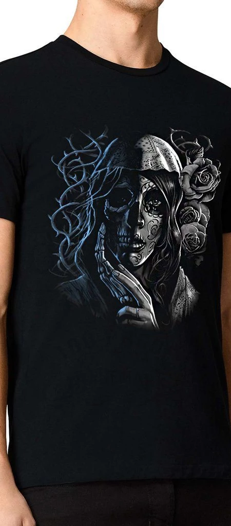 Dr Faust OMEN COLLECTIONNEW Life And Death Black T-Shirt - Ronald 3 Dr Faust OMEN COLLECTIONNEW Life And Death Black T-Shirt - Ronald