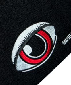 Dr Faust Large Red Eye Faustian Black Beanie - Zane ACCESSORIES