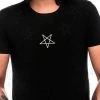 Dr Faust Pentagram Necklace Black T-Shirt - Edwin T-SHIRTS & HOODIES