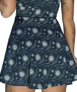 Dr Faust Gothic Ouija Board Mini Dress - Esme DRESSES