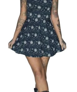 Dr Faust Gothic Ouija Board Mini Dress - Esme DRESSES