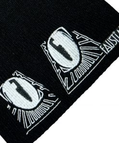 Dr Faust ACCESSORIES Evil Cat Eyes Black Beanie - Evanora