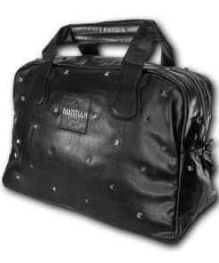 Dr Faust Faustian Pyramid Vegan Leather Black Hand Bag - Pandora