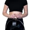 Dr Faust Faustian Black Patent Pyramid Backpack - Shining