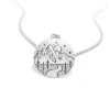 Dr Faust Full Moon Mountains Scenery Pendant And Necklace - Ryleigh ACCESSORIES