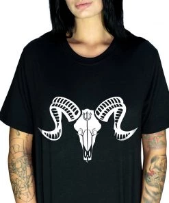 Dr Faust T-SHIRTS & HOODIES Goat Skull Baphomet T-Shirt - William
