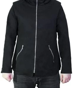 Dr Faust JACKETS Black Goggles Short Cotton Jacket - Harvey