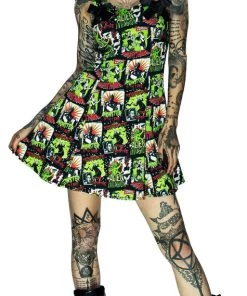 Dr Faust Horror B Movie Mini Dress - Myra