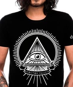 Doctor Faust T-SHIRTS & HOODIES Illuminati Eye Faust T-Shirt - Cody