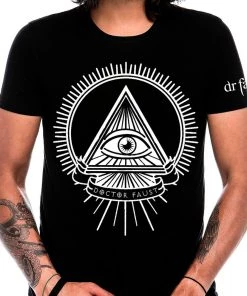Doctor Faust T-SHIRTS & HOODIES Illuminati Eye Faust T-Shirt - Cody