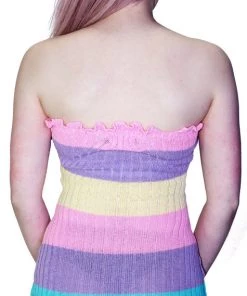 Dr Faust Knitted Multicoloured Bodycon Mini Dress - Zaria