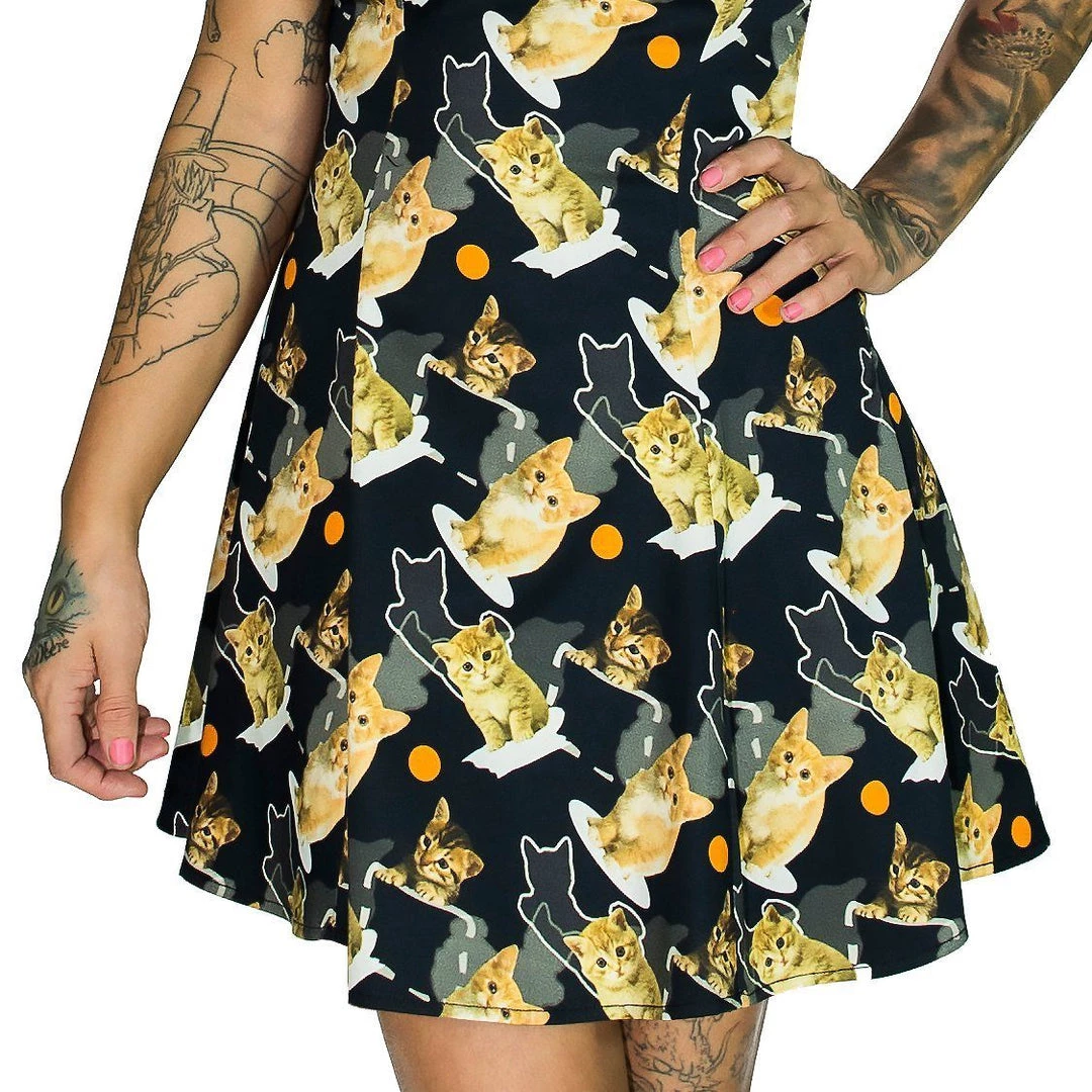 Dr Faust DRESSES Meow For 3D Cats Mini Dress - Lilah 5 Dr Faust DRESSES Meow For 3D Cats Mini Dress - Lilah