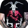 Dr Faust Modern Day Lucifer Nu Goth Black T-Shirt - Déchu OMEN COLLECTIONNEW 1 Dr Faust Modern Day Lucifer Nu Goth Black T-Shirt - Déchu OMEN COLLECTIONNEW
