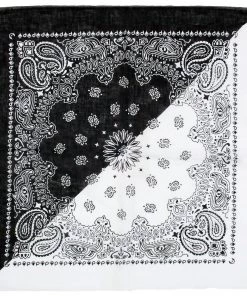 Dr Faust store 10 Dr Faust Monochrome Vintage Design Cotton Bandana - Ian Bandanas