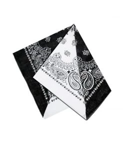 Dr Faust Monochrome Vintage Design Cotton Bandana - Ian Bandanas