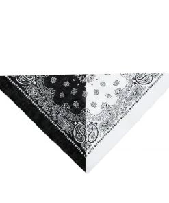 Dr Faust Monochrome Vintage Design Cotton Bandana - Ian Bandanas