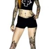 Dr Faust Neko Dead Cat Black Crop Top - Jolene OMEN COLLECTIONNEW 2 Dr Faust Neko Dead Cat Black Crop Top - Jolene OMEN COLLECTIONNEW