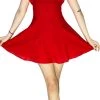 Dr Faust DRESSES Red Mini Dress - Quinzel