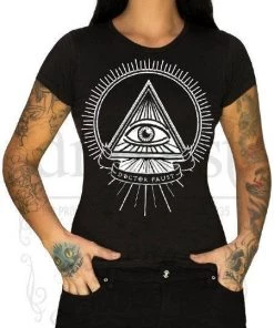 Doctor Faust Illuminati Eye Faust T-Shirt - Nicki T-SHIRTS & HOODIES