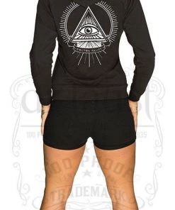 Doctor Faust T-SHIRTS & HOODIES Illuminati Eye Faust Hoodie - Eliana