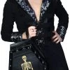Dr Faust Skellington Vegan Leather Coffin Backpack - Jack ACCESSORIES