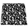 Dr Faust Skulls And Skeleton Hands Black Cotton Bandana - Glenn Bandanas