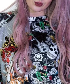 Dr Faust Soft Fleece Fabric Tattoo Sweatshirt - Ariadne OMEN COLLECTIONNEW