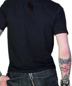 Dr Faust Tattooed Sexy Cursed Nurse Black T-Shirt - Tristan 10 Dr Faust Tattooed Sexy Cursed Nurse Black T-Shirt - Tristan