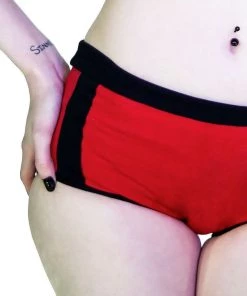 Dr Faust OMEN COLLECTIONNEW Team Devil 666 Cheerleader Top And Hot Pants Set - Opal