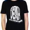 Dr Faust OMEN COLLECTIONNEW The End Death Tombstone Black T-Shirt - Maiden