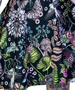 Dr Faust Witch Night Garden Black Mini Dress - Marigold 8 Dr Faust Witch Night Garden Black Mini Dress - Marigold