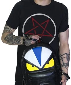 Dr Faust Monster Vegan Leather Backpack - Monster