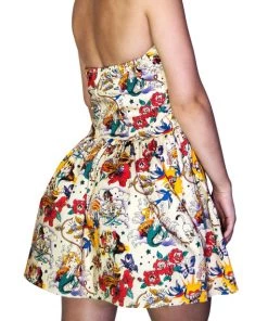 Dr Faust Tattoo Skin Mini Dress - Ink Master DRESSES