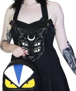 Dr Faust Monster Vegan Leather Backpack - Monster