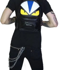 Dr Faust Monster Vegan Leather Backpack - Monster