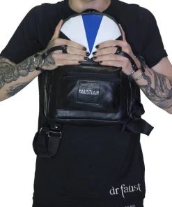 Dr Faust Monster Vegan Leather Backpack - Monster